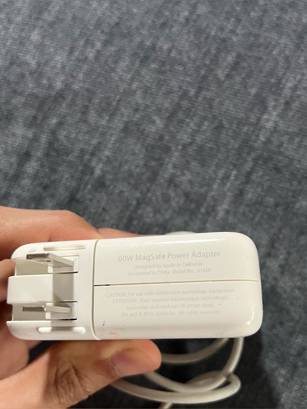 Genuine OEM Apple 60W Magsafe Power Adapter A1344